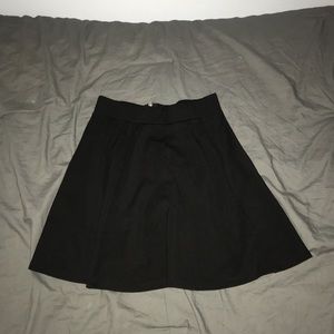 black skirt